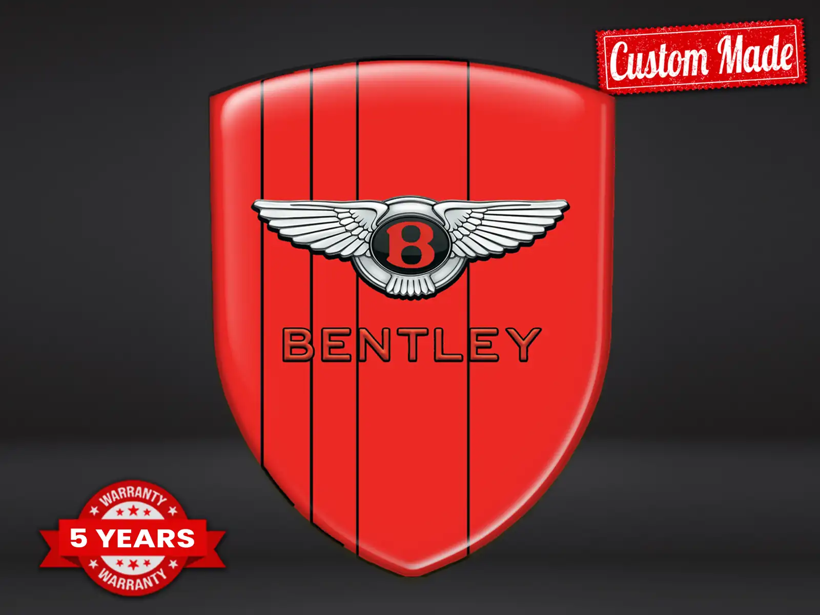 Bentley Pegatinas Parachoques Alta Calidad Profesional Personalizable